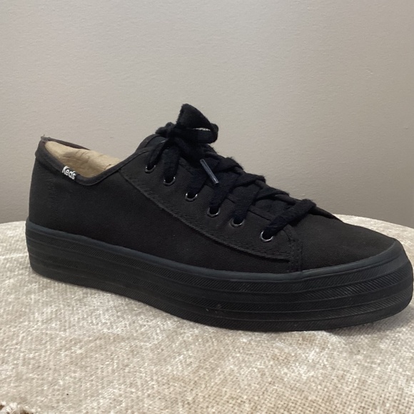 SALE!!!🏷️ Keds Triple Kick Platform Sneaker Black - 7.5M - Picture 8 of 14